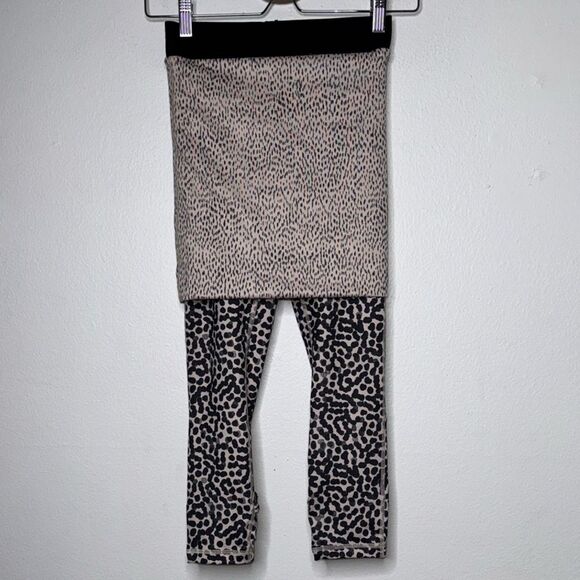 Lululemon Wunder Under SE Dance Skirt Leggings Animal Print Size 2 - Picture 2 of 9